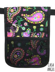 Professional Pouch - Black Paisley $19.99