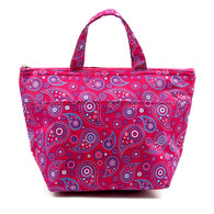 Ladies Lunch Bag - Pink Flora $24.99