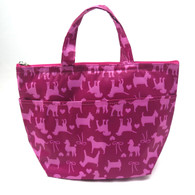 Ladies Lunch Bag - Doggie Pink $24.99