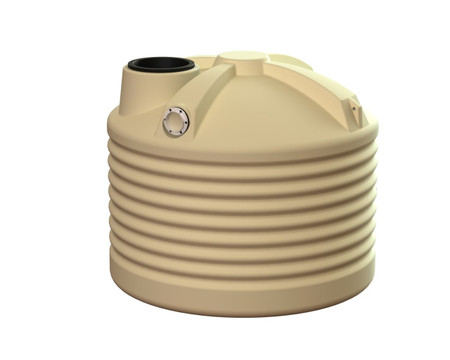 1000L Round Squat Water Tank buy now from your local supplier of poly rainwater tanks in Sydney and across NSW with delivery available.