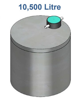 10500L Concrete Water Tank