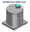 10500L Concrete Water Tank with Foot
