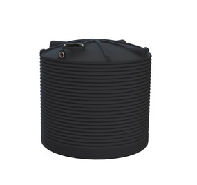 RP10000R  10,000 Corrugated Round Poly Tank