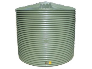 10000L Round Water Tank buy now from your local supplier of poly rainwater tanks in Sydney and across NSW with delivery available.