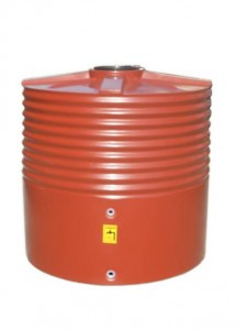 1400L Round Squat Water Tank buy now from your local supplier of poly rainwater tanks in Sydney and across NSW with delivery available.