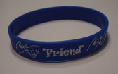 FRIEND Bracelet Silicone (Royal)