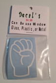 Decal Sticker Sign Language (E) White or Special Color