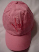 Pink Cap with Draw ILY (Hot Pink Thread)