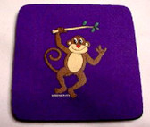 Coaster Pad Monkey (Purple)