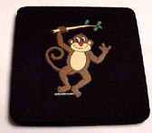 Coaster Pad Monkey (Black)