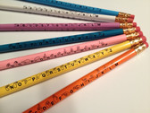 Pencil sign A to Z (  99 CENT EACH PENCIL )