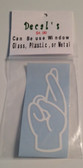 Decal Sticker Sign Language (R ) White or Speical Color