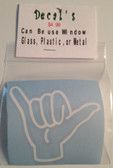 Decal Sticker Sign Language (Y) White or Speical Color