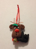 Reindeer Christmas Ornaments Sign hand " I LOVE YOU "  (very light weight )