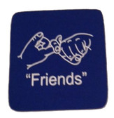 Coaster Pad Sign Language " Friends" ( Royal)