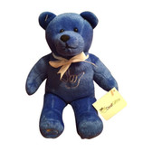 Beanie Bear  with Sign I LOVE YOU Hand ( Blue Bear)