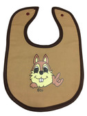 SQUIRREL BIBS (HAND MADE BY DEBY) BROWN