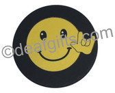 DRINK COASTER PAD SIGN LANGUAGE HAND I LOVE YOU (SMILEY)