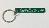 PERSONALIZED NAME KEY CHAIN (Green ACRYLIC)