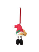 GNOMES CHRISTMAS ORNAMENTS SIGN HAND " I LOVE YOU " (VERY LIGHT WEIGHT ) 