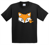 SIGN LANGUAGE T SHIRT ( I LOVE YOU) FOX (YOUTH SIZE)