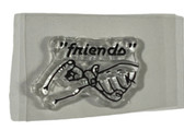 American Sign Language Cling Stamps (FRIENDS WITH WORDS) SMALL