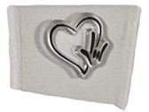 American Sign Language Cling Stamps ( I LOVE YOU DRAW HAND WITH HEART) SMALL