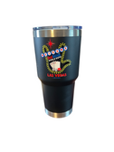 SIGN LANGUAGE " I LOVE YOU" HAND LAS VEGAS LIGHTS WITH DEAFNATION  EXPO TUMBLER 30 OZ (BLACK)