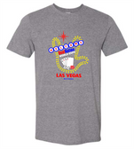 SIGN LANGUAGE " I LOVE YOU" HAND LAS VEGAS LIGHTS WITH DEAFNATION EXPO T SHIRT (BLACK SHIRT) CHOOSE SIZE