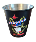 SIGN LANGUAGE " I LOVE YOU" HAND LAS VEGAS LIGHTS WITH DEAFNATION EXPO SHOT METAL