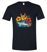 SIGN LANGUAGE " I LOVE YOU" HAND ASL CRUISE WITHOUT YEAR (CHOOSE SIZE AND CHOOSE COLOR)