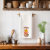 SIGN LANGUAGE ASL "I LOVE YOU"  FARMHOUSE FRIENDS ILY HAND KITCHEN TOWEL