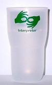 Interpreter Sign Tumble (Green) 12 oz.