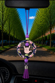SIGN LANGUAGE ASL " I LOVE YOU" HAND WITH  MIRROR HANGING OR ANYTHING HANGING ( #1)