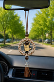 SIGN LANGUAGE ASL " I LOVE YOU" HAND WITH  MIRROR HANGING OR ANYTHING HANGING (#35)