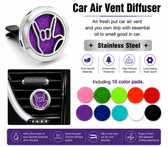 SIGN LANGUAGE ASL CAR AIR VENT DIFFUSER AIR FRESH (#1)