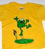 Frog Sign Hand " I LOVE YOU"  ( Yellow) Adult