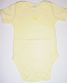 Baby Infant Embroidery Shirt Cuite hand (Yellow)