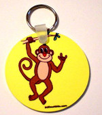 Monkey Keychain Circle