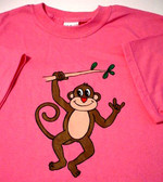 Deaf Monkey w/ ILY (Adult) Pink