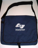 Interpreter Messenger Bag, (Navy)