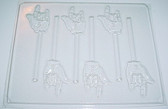 6 Hands  SIGN  ILY- Mold for Candy-Chocolate