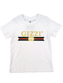 KINGPIN KIDS GIZZI TEE WHITE / GREEN / RED / GOLD