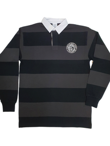 KINGPIN IRON LION RUGBY JERSEY BLACK / CHARCOAL