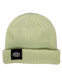 KINGPIN CABLE BEANIE LIME