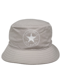KINGPIN EASTCOAST ALL STARS BUCKET HAT BONE / WHITE