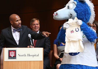 IU Health, Colts team up to fight SIDS