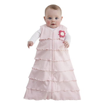 HALO® SleepSack® Wearable Blanket 100% Cotton  | Pink Ruffle