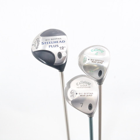 LADIES Callaway Big Bertha Steelhead Plus Fairway 9 wood w/ Graphite