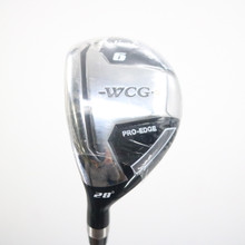 Warrior Custom Golf WCG Pro-Edge 6 Hybrid 28 Deg Graphite R Regular LH M-104034